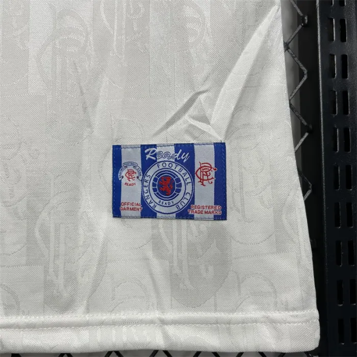 Camiseta de fútbol retro de visitante del Rangers 1996-1997