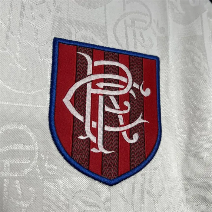 Camiseta de fútbol retro de visitante del Rangers 1996-1997