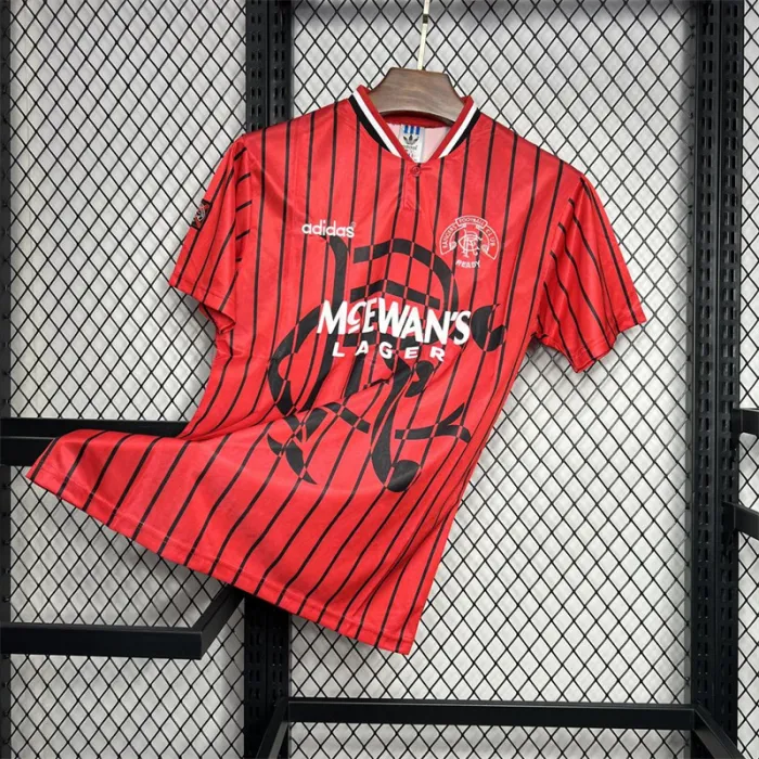 Camiseta de fútbol retro de visitante del Rangers 1994-1995