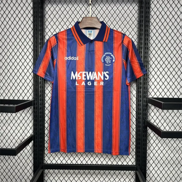 Camiseta de fútbol retro de visitante del Rangers 1993-1994