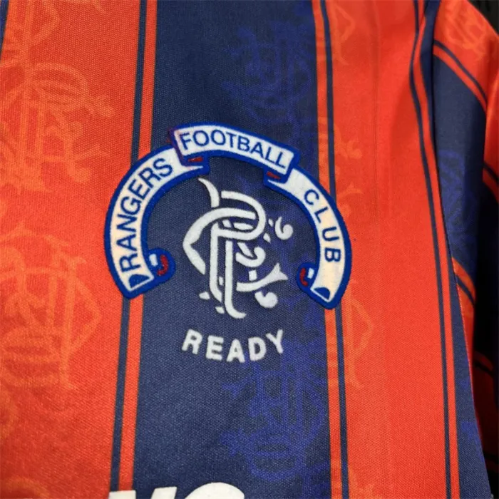 Camiseta de fútbol retro de visitante del Rangers 1993-1994