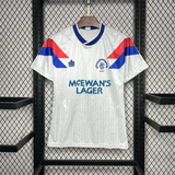 Retro Rangers Away Kit 1990 1992 Football Jersey My Store