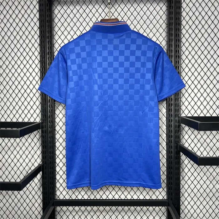 Camiseta de fútbol retro de local del Rangers 1987-1990