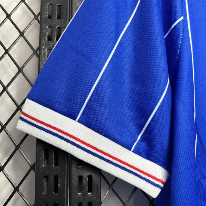 Camiseta de fútbol retro de local del Rangers 1982-1984