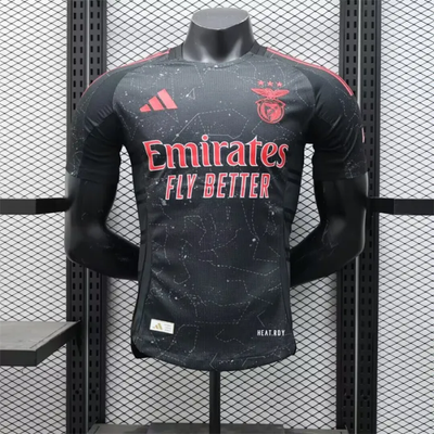 Versión del jugador Camiseta visitante del Benfica 24/25 Kit de fútbol