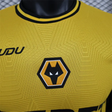 Player Version Wolves Home Jersey 24/25 Football Kit - PalmSportss
