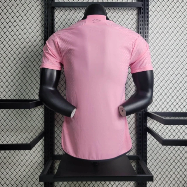 Camiseta de fútbol de la versión de jugador del Inter Miami Home Kit 24/25 Messi