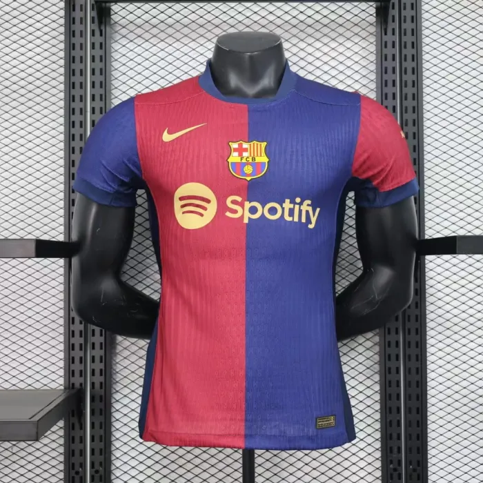 Versión de jugador Camiseta de fútbol del Barcelona Home Kit 24/25