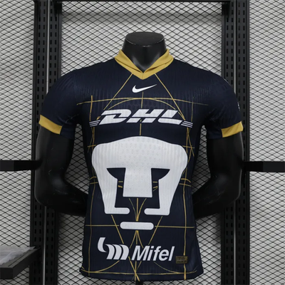 Versión del jugador Pumas UNAM Visitante Jersey 24/25 Kit de fútbol