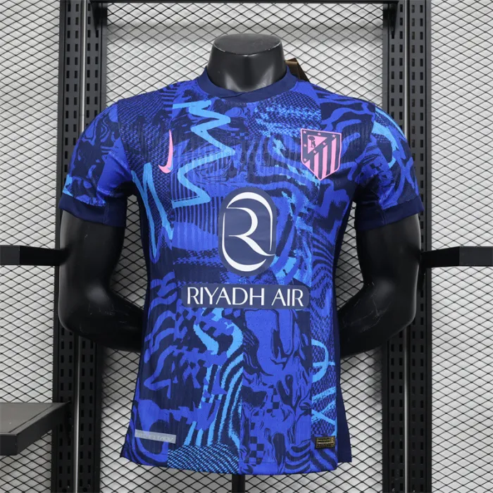 Camiseta de fútbol del Atlético de Madrid 24/25, tercera equipación, versión para jugadores