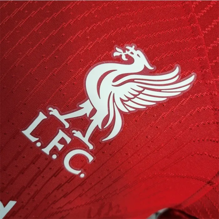 Camiseta de fútbol del equipo de fútbol de la versión de jugador del Liverpool Jersey Home Kit 23/24