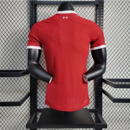 Camiseta de fútbol del equipo de fútbol de la versión de jugador del Liverpool Jersey Home Kit 23/24
