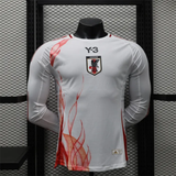 Player Version Japan Away Kit 24/25 Football Jersey Long Sleeves - PalmSportss