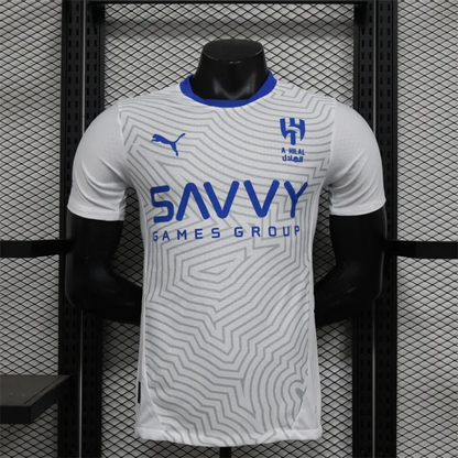 Player Version Al-Hilal Riyadh Away Jersey 24/25 Football Kit