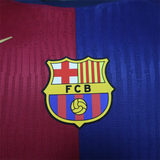 Player Version Barcelona Home Jersey 24/25 Football Kit Long Sleeves - PalmSportss