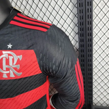 Player Flamengo Home Kit 24/25 Football Jersey long sleeve - PalmSportss