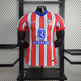 Player Atletico Madrid Home Kit 24/25 Football Jersey - PalmSportss