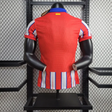Player Atletico Madrid Home Kit 24/25 Football Jersey - PalmSportss