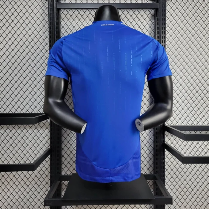 Camiseta de fútbol de jugador de la Eurocopa 2024 de la selección de Italia para la temporada 24/25