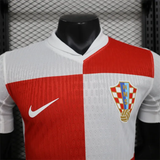 Player Croatia Home Kit 24/25 Euro Cup 2024 Football Jersey - PalmSportss