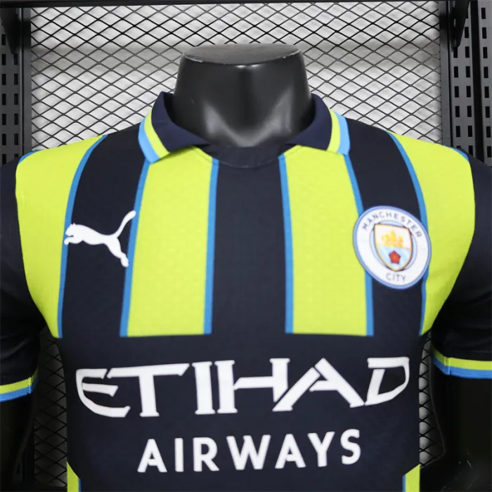 Camiseta de fútbol del Manchester City visitante 24/25
