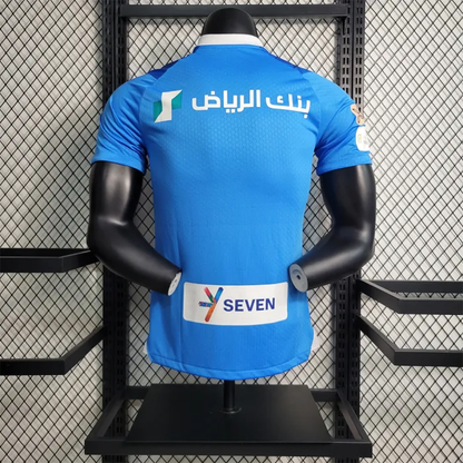 Camiseta de local del Al-Hilal Riyadh 23/24 Kit de fútbol Neymar 2023 2024 Versión de jugador Camiseta de fútbol