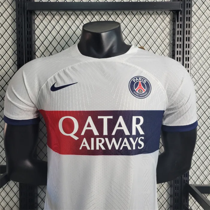 PSG Away Jersey 23/24 Player Version Paris Saint-Germain Football Kit 2023 2024 Soccer Team Shirt