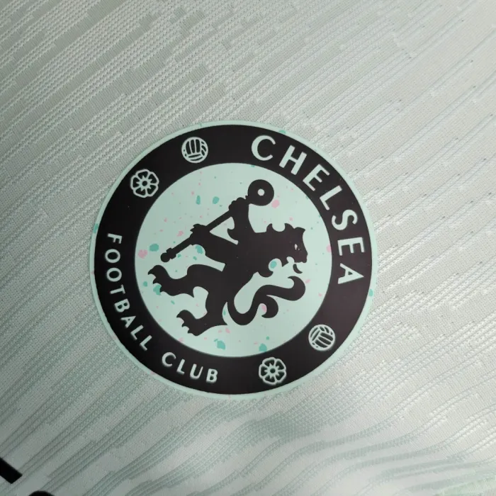 Camiseta del Chelsea, tercera equipación, versión para jugadores, 23/24, equipo de fútbol, ​​camiseta de fútbol