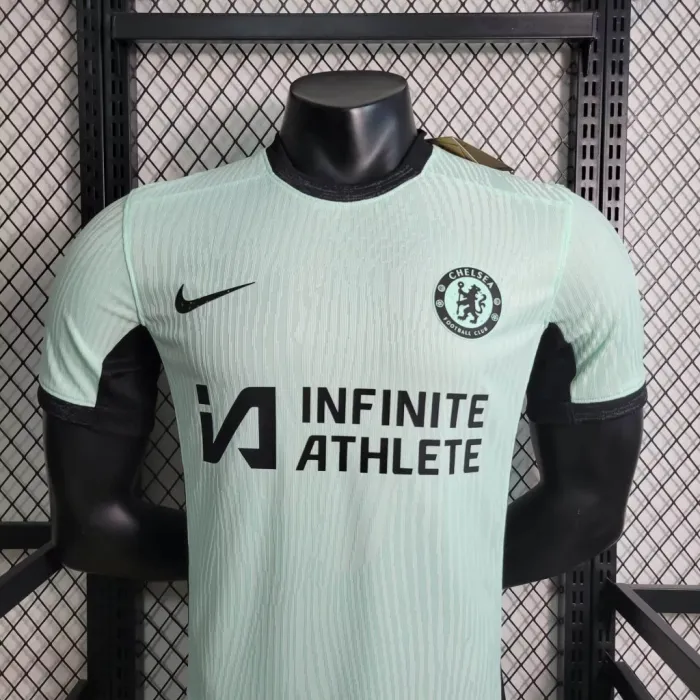 Camiseta del Chelsea, tercera equipación, versión para jugadores, 23/24, equipo de fútbol, ​​camiseta de fútbol