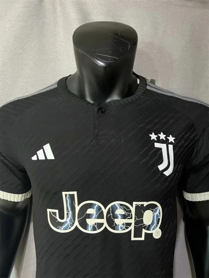 Camiseta de fútbol de la Juventus 23/24, versión de jugador, equipo de fútbol 2023-2024