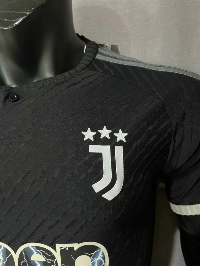 Camiseta de fútbol de la Juventus 23/24, versión de jugador, equipo de fútbol 2023-2024