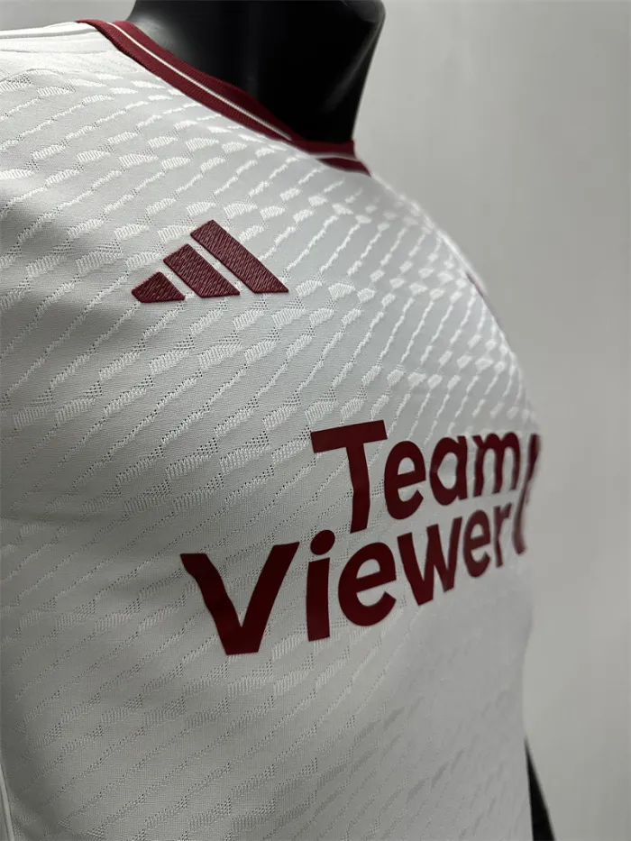 Camiseta de fútbol de la tercera equipación del Manchester United 23/24, versión para jugadores, 2023-2024