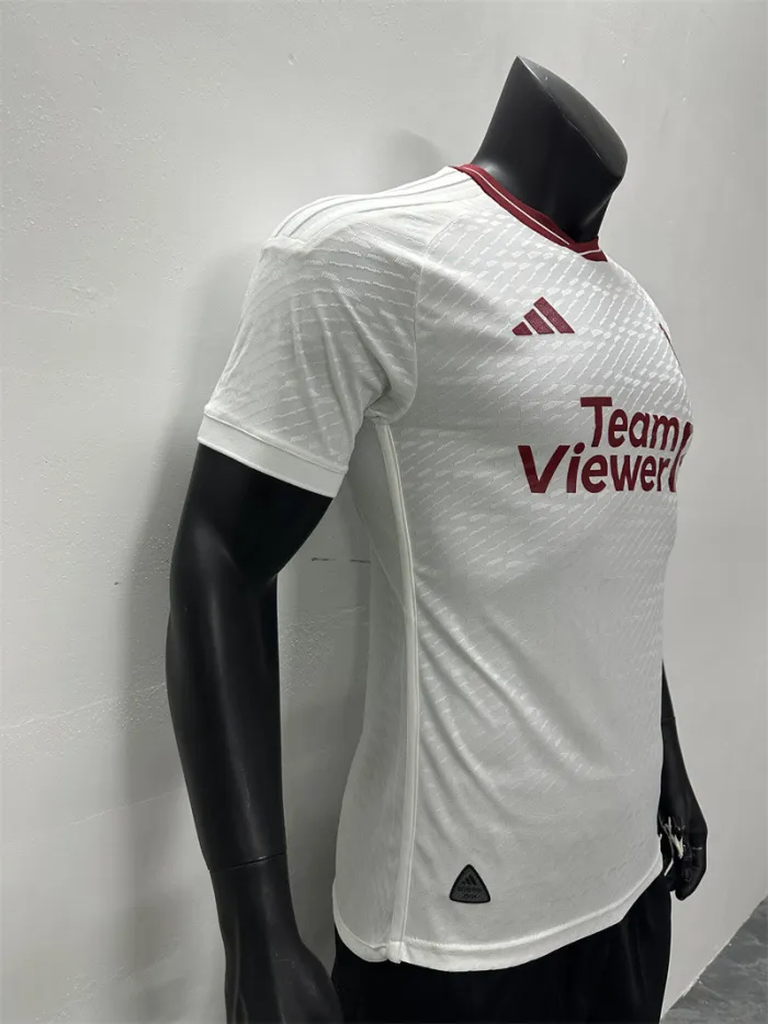Camiseta de fútbol de la tercera equipación del Manchester United 23/24, versión para jugadores, 2023-2024