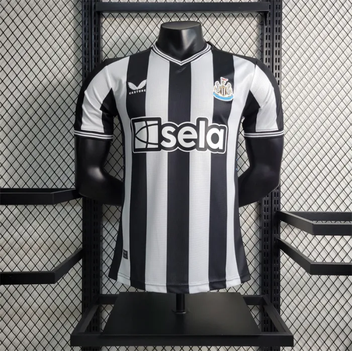 Camiseta de local del Newcastle United 23/24 Versión de jugador Kit de fútbol 2023 2024 Camiseta del equipo de fútbol