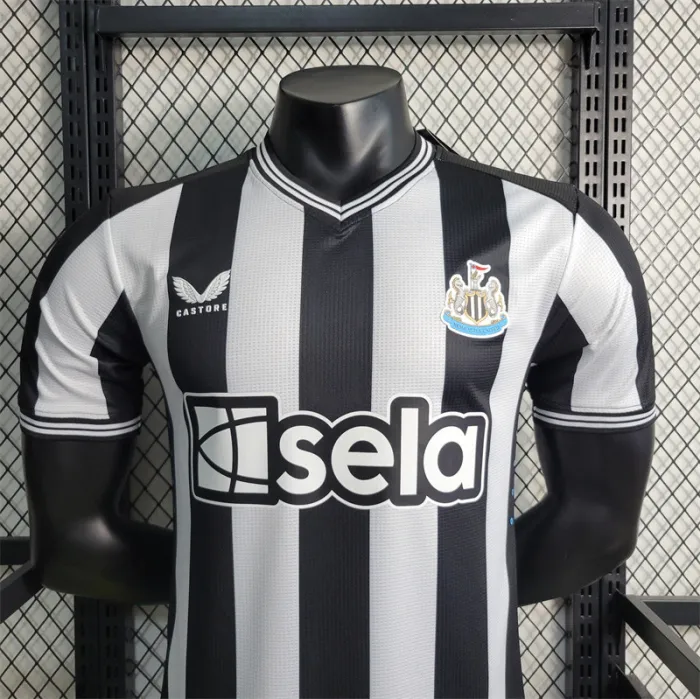 Camiseta de local del Newcastle United 23/24 Versión de jugador Kit de fútbol 2023 2024 Camiseta del equipo de fútbol