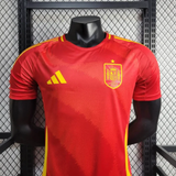 Player Spain Home Kit 24/25 Euro Cup 2024 Football Jersey My Store