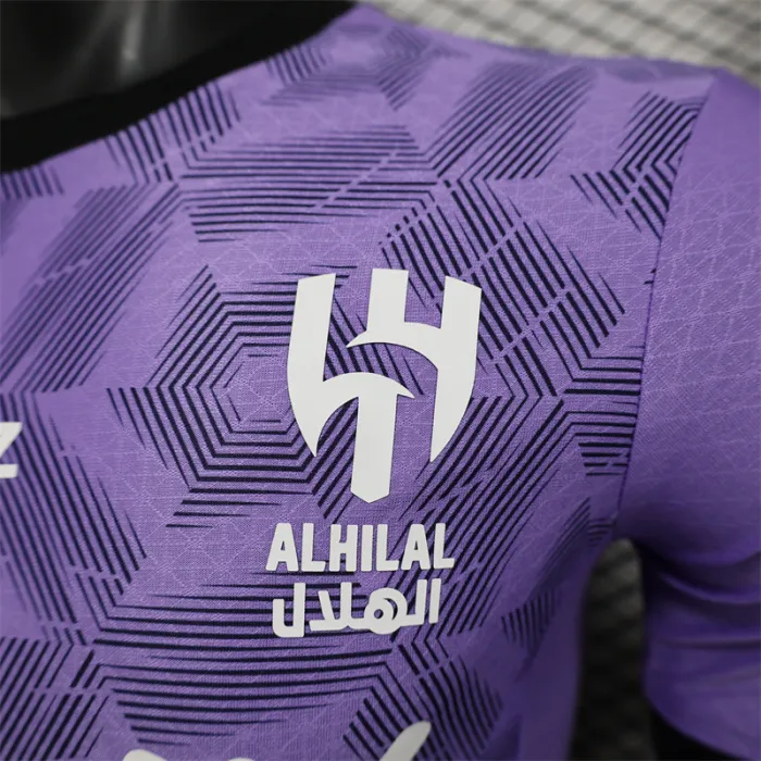 Versión del jugador Camiseta de fútbol 24/25 de tercera equipación del Al-Hilal Riyadh