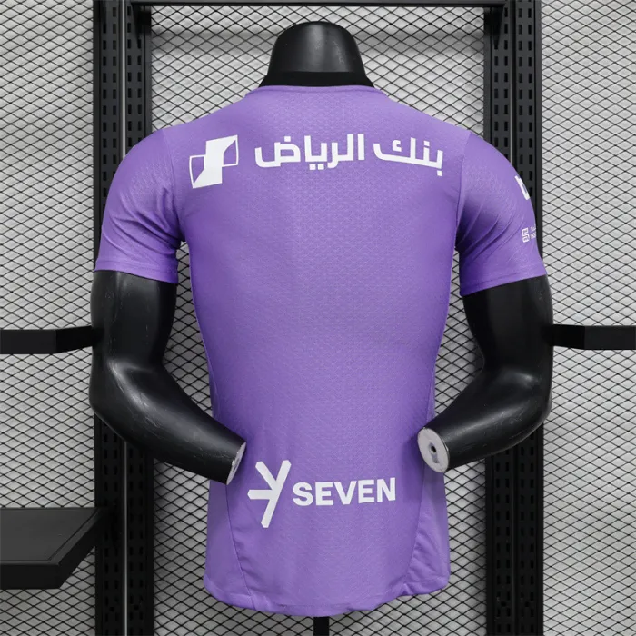 Versión del jugador Camiseta de fútbol 24/25 de tercera equipación del Al-Hilal Riyadh