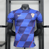 Player Croatia Away Kit 24/25 Euro Cup 2024 Football Jersey - PalmSportss