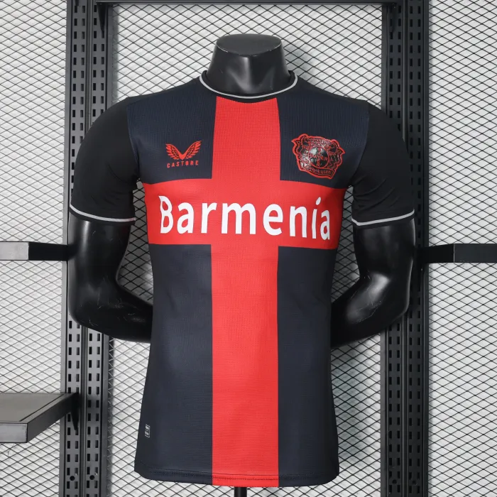 Player Bayer 04 Leverkusen Home Jersey 23/24 Football Kit