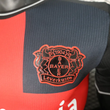 Player Bayer 04 Leverkusen Home Jersey 23/24 Football Kit - PalmSportss