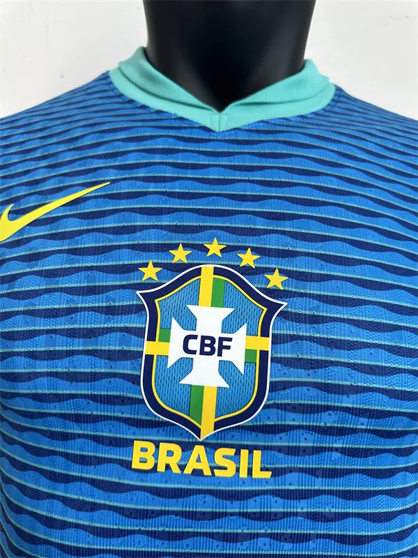 Camiseta de fútbol de visitante de Brasil 24/25 Copa América 2024