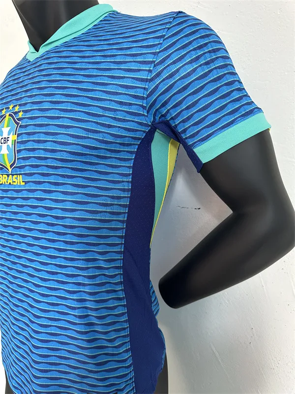 Camiseta de fútbol de visitante de Brasil 24/25 Copa América 2024