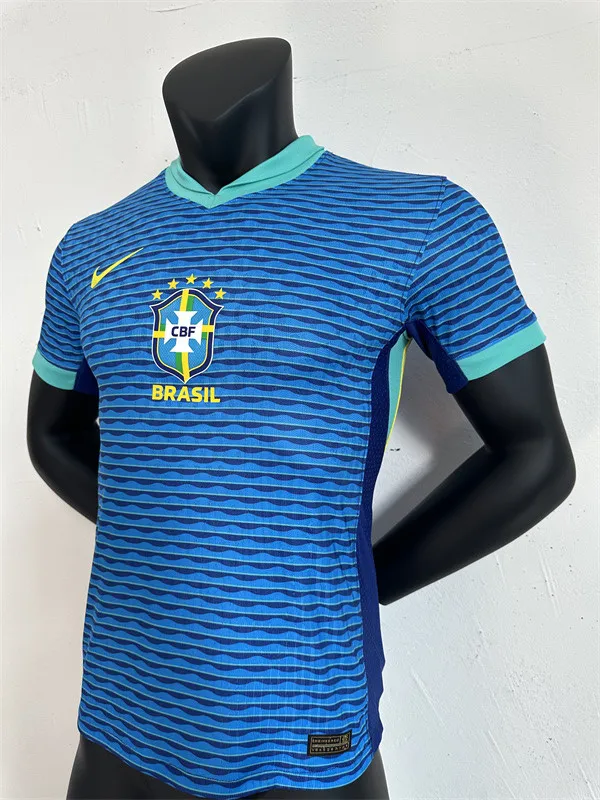 Camiseta de fútbol de visitante de Brasil 24/25 Copa América 2024
