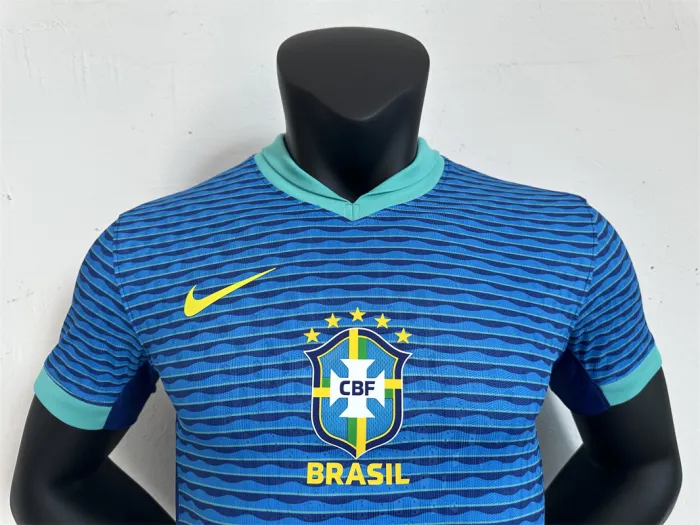 Camiseta de fútbol de visitante de Brasil 24/25 Copa América 2024