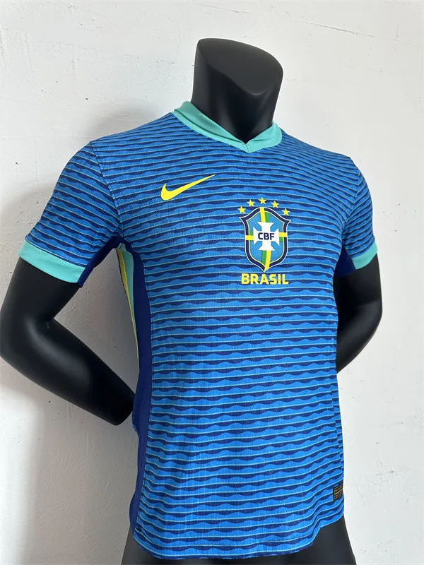 Camiseta de fútbol de visitante de Brasil 24/25 Copa América 2024