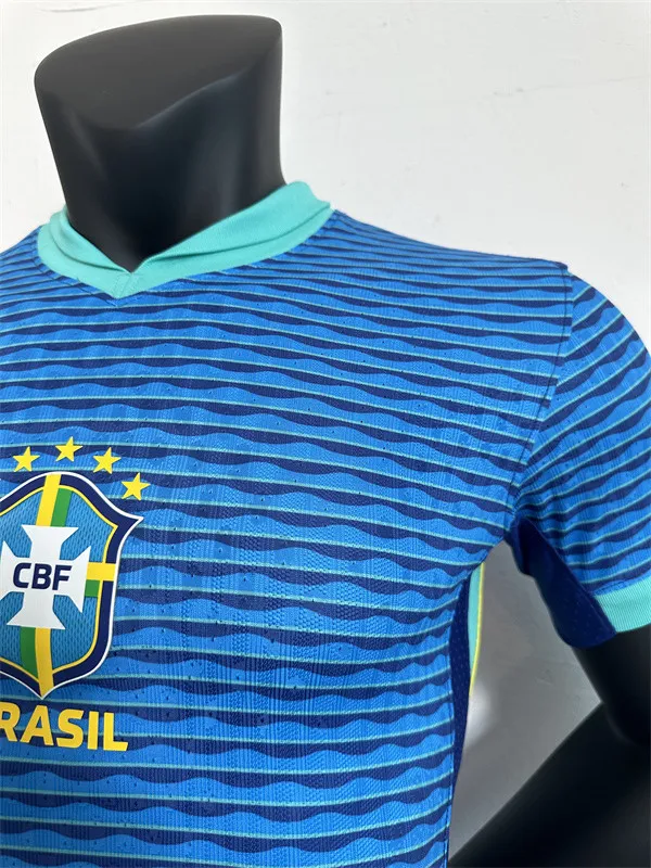 Camiseta de fútbol de visitante de Brasil 24/25 Copa América 2024