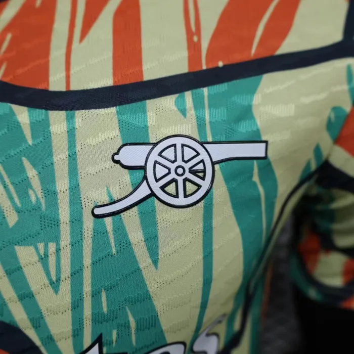 Camiseta de fútbol del Arsenal 24/25 para antes del partido