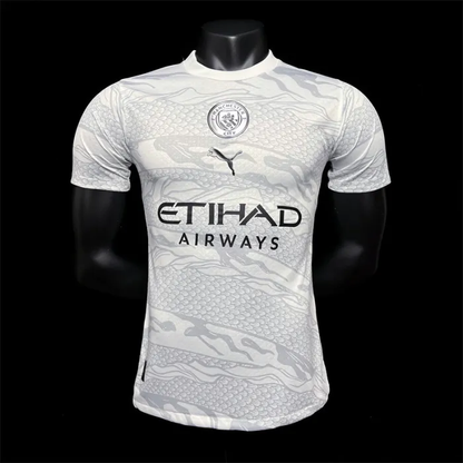 Dragon New Year Manchester City Jersey Special Kit 23/24 Kids Football Team Soccer Shirt