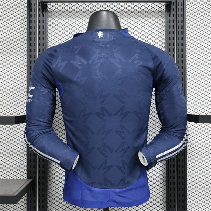 Camiseta de fútbol de manga larga del Manchester United para la temporada 24/25